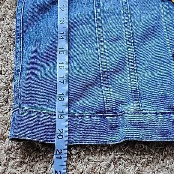 Michael Kors Women's Denim Jacket Size M - Picture 8 of 8